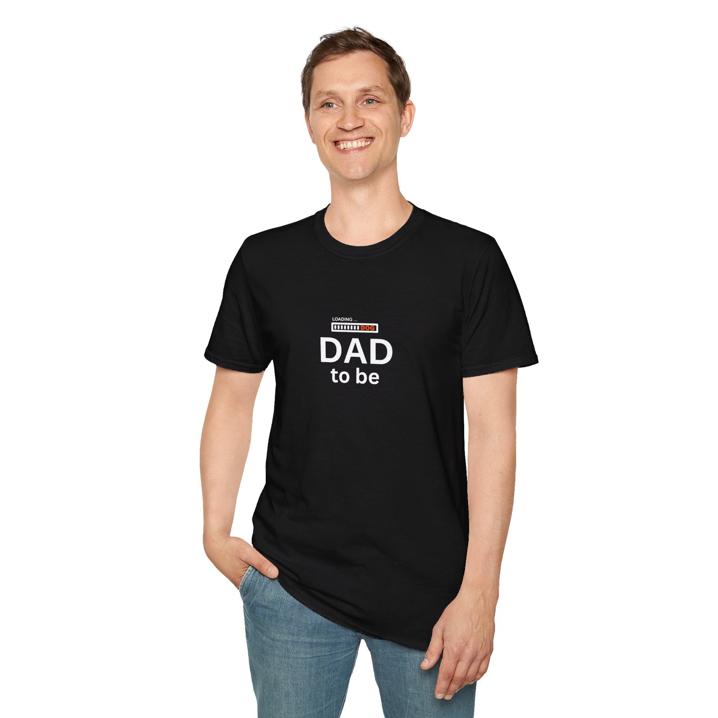 Dog Dad To Be - Unisex Softstyle T-Shirt
