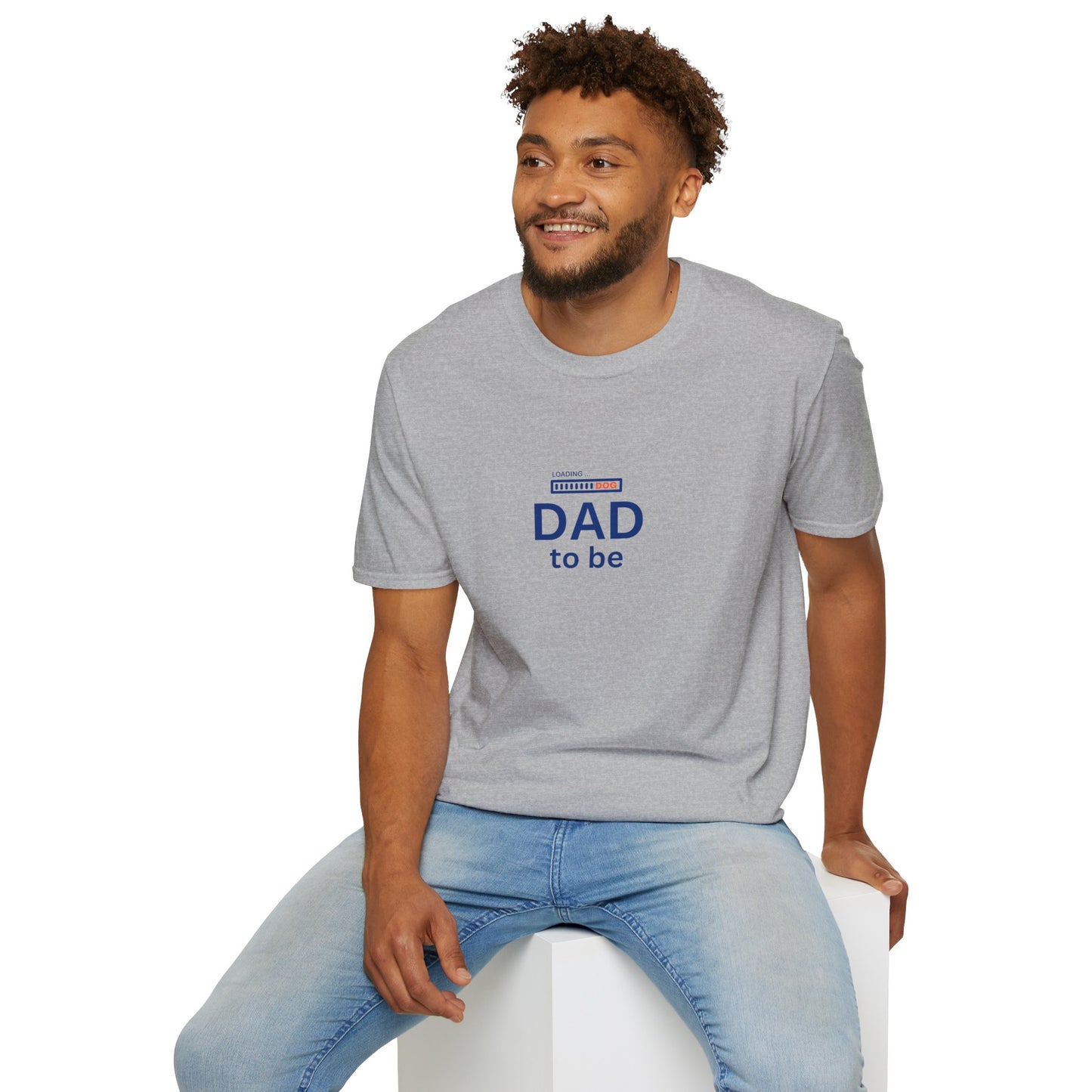 Dog Dad To Be - Unisex Softstyle T-Shirt