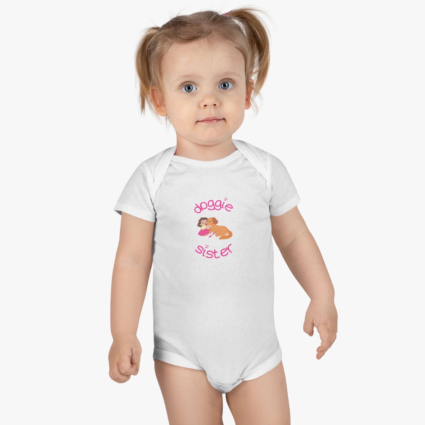 Doggie Sister - Onesie® Organic Baby Bodysuit