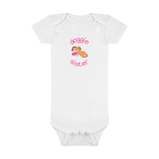 Doggie Sister - Onesie® Organic Baby Bodysuit