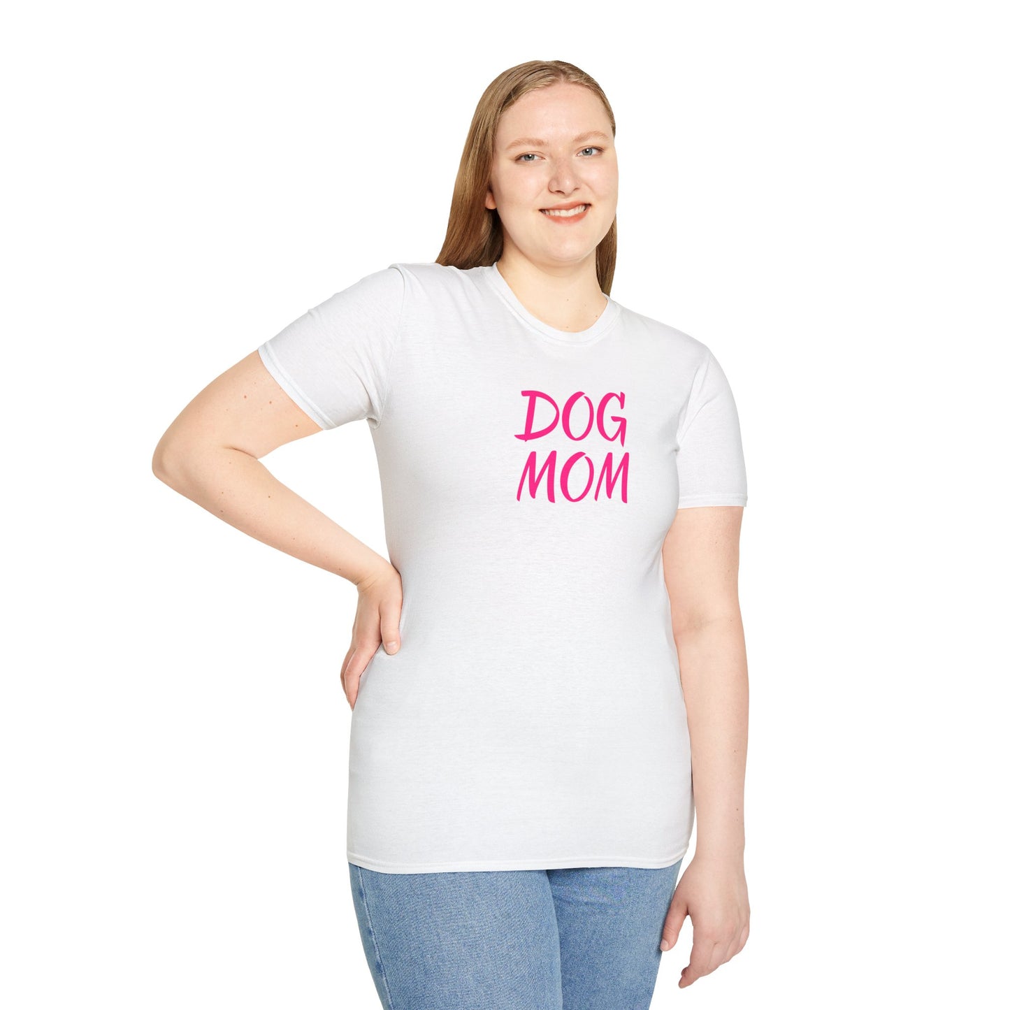 Dog Mom - Unisex Softstyle T-Shirt