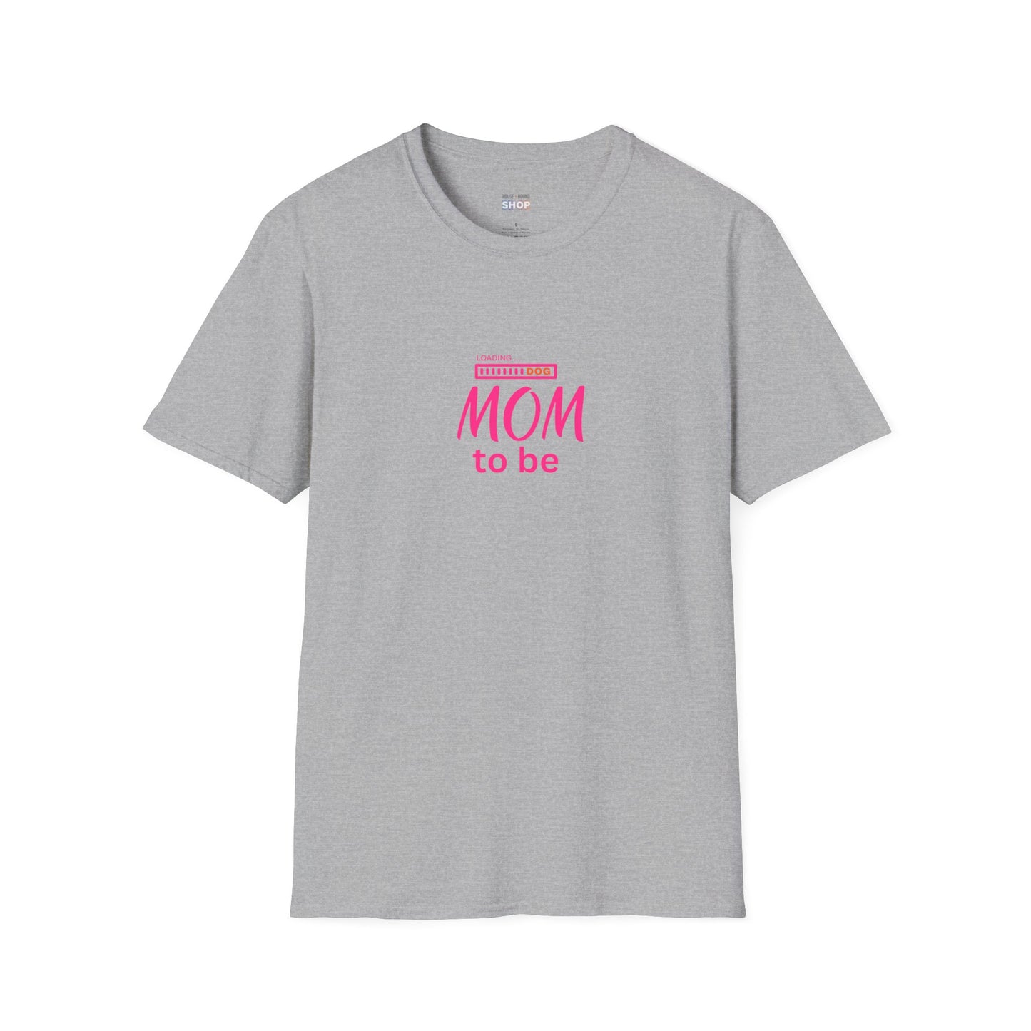 Dog Mom To Be - Unisex Softstyle T-Shirt