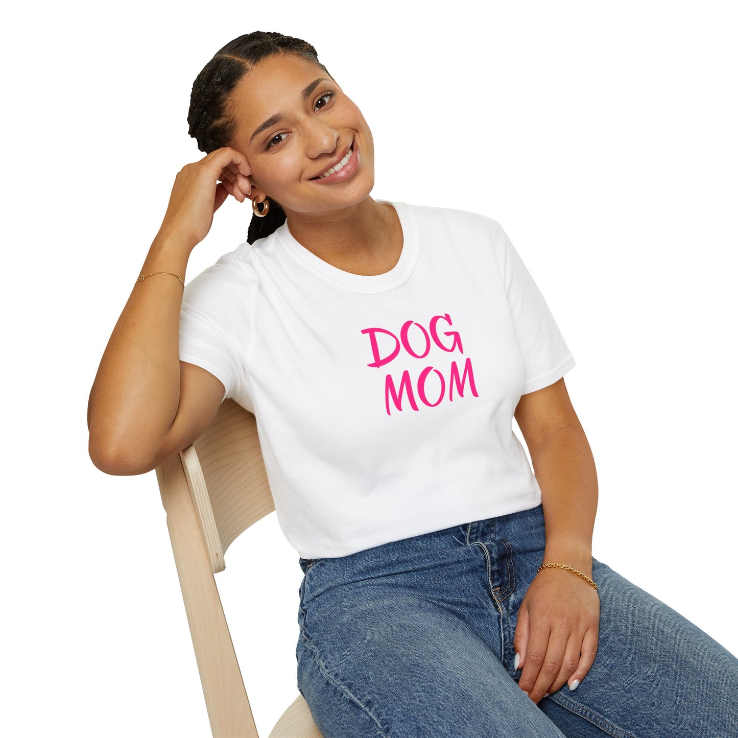 Dog Mom - Unisex Softstyle T-Shirt