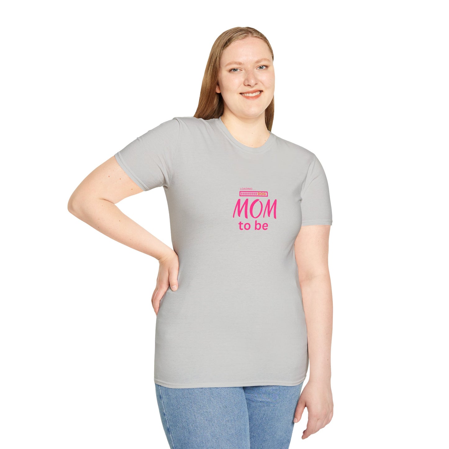 Dog Mom To Be - Unisex Softstyle T-Shirt