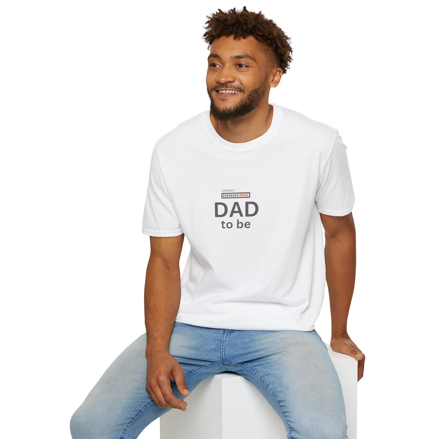 Dog Dad To Be - Unisex Softstyle T-Shirt