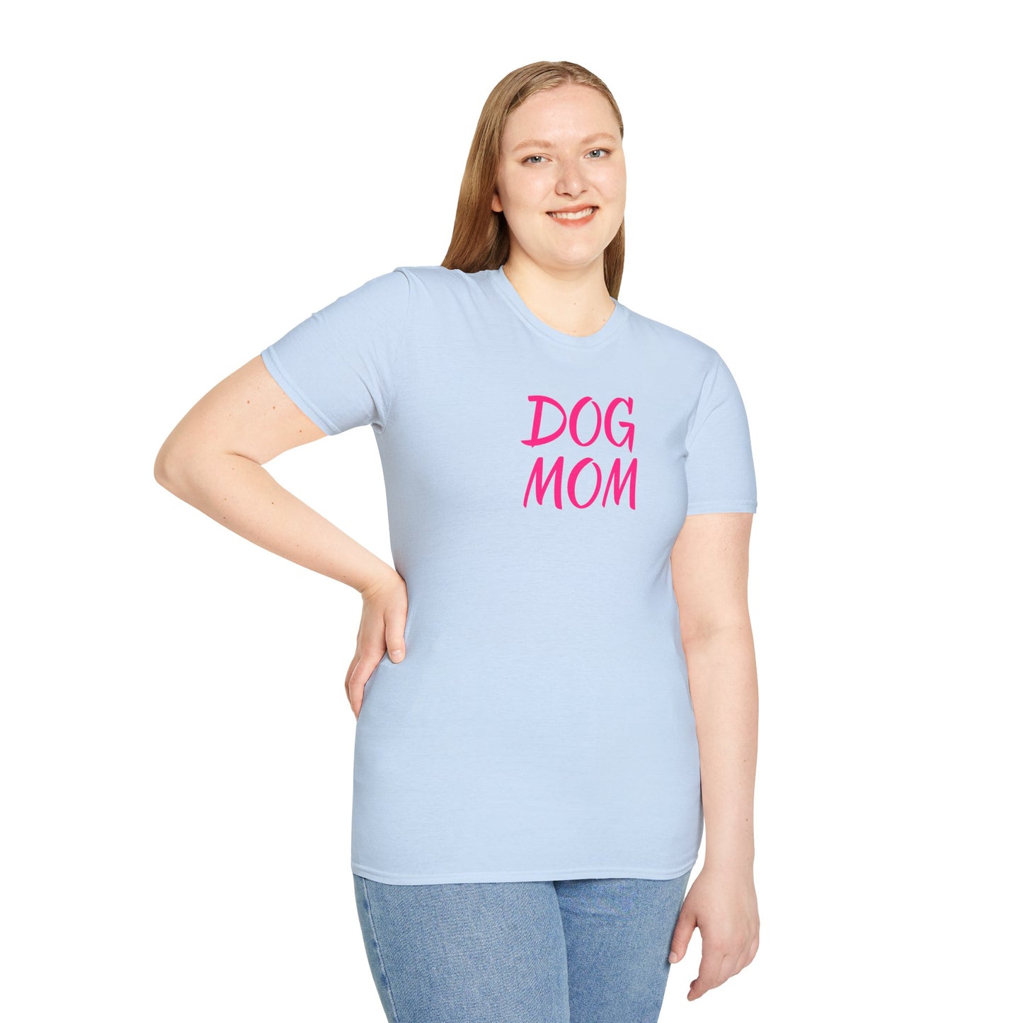 Dog Mom - Unisex Softstyle T-Shirt