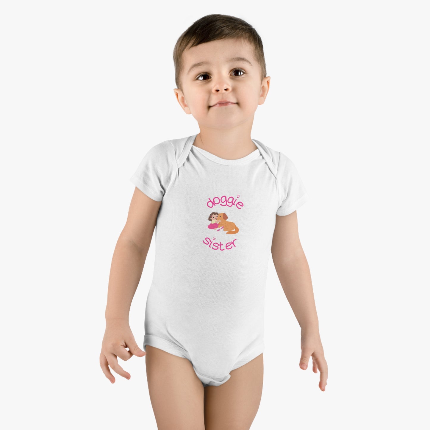Doggie Sister - Onesie® Organic Baby Bodysuit