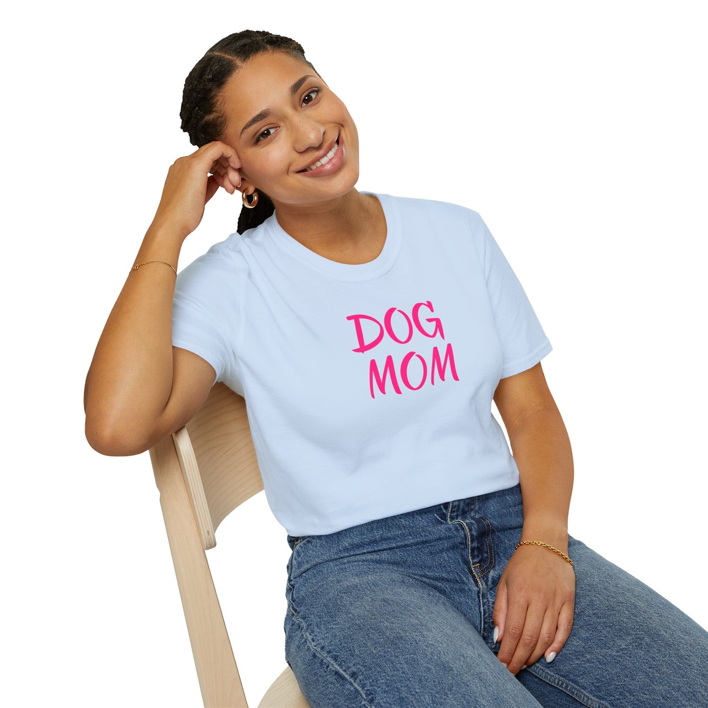 Dog Mom - Unisex Softstyle T-Shirt