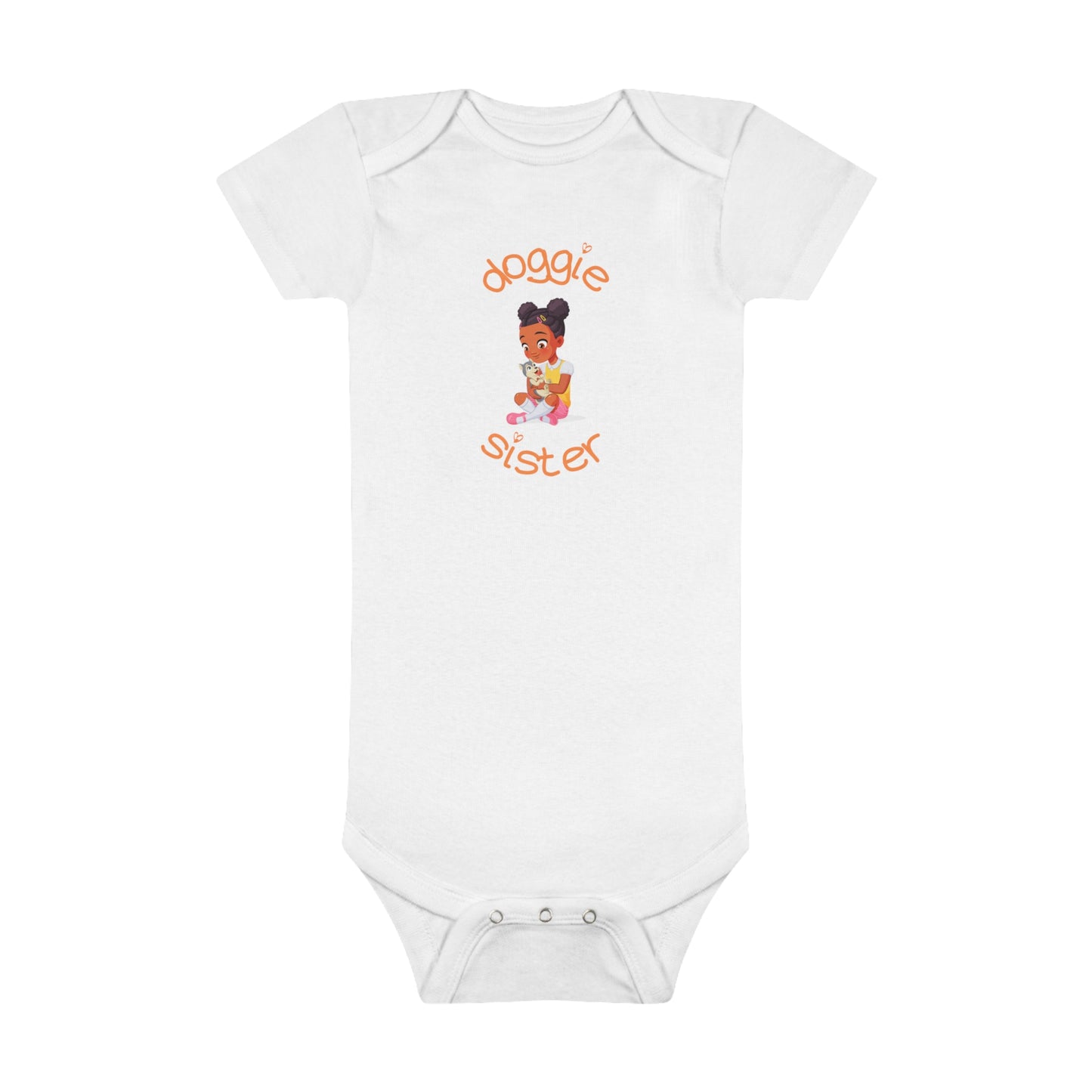Doggie Sister - Onesie® Organic Baby Bodysuit
