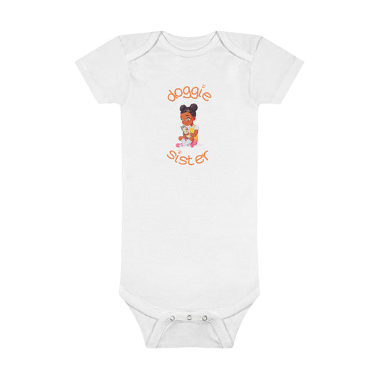 Doggie Sister - Onesie® Organic Baby Bodysuit