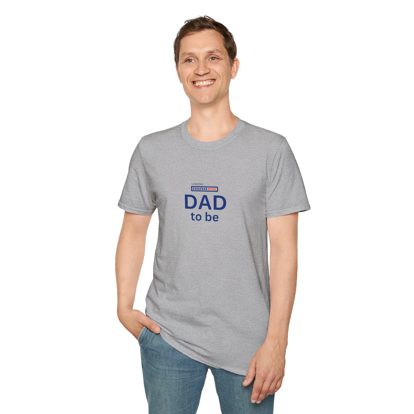 Dog Dad To Be - Unisex Softstyle T-Shirt