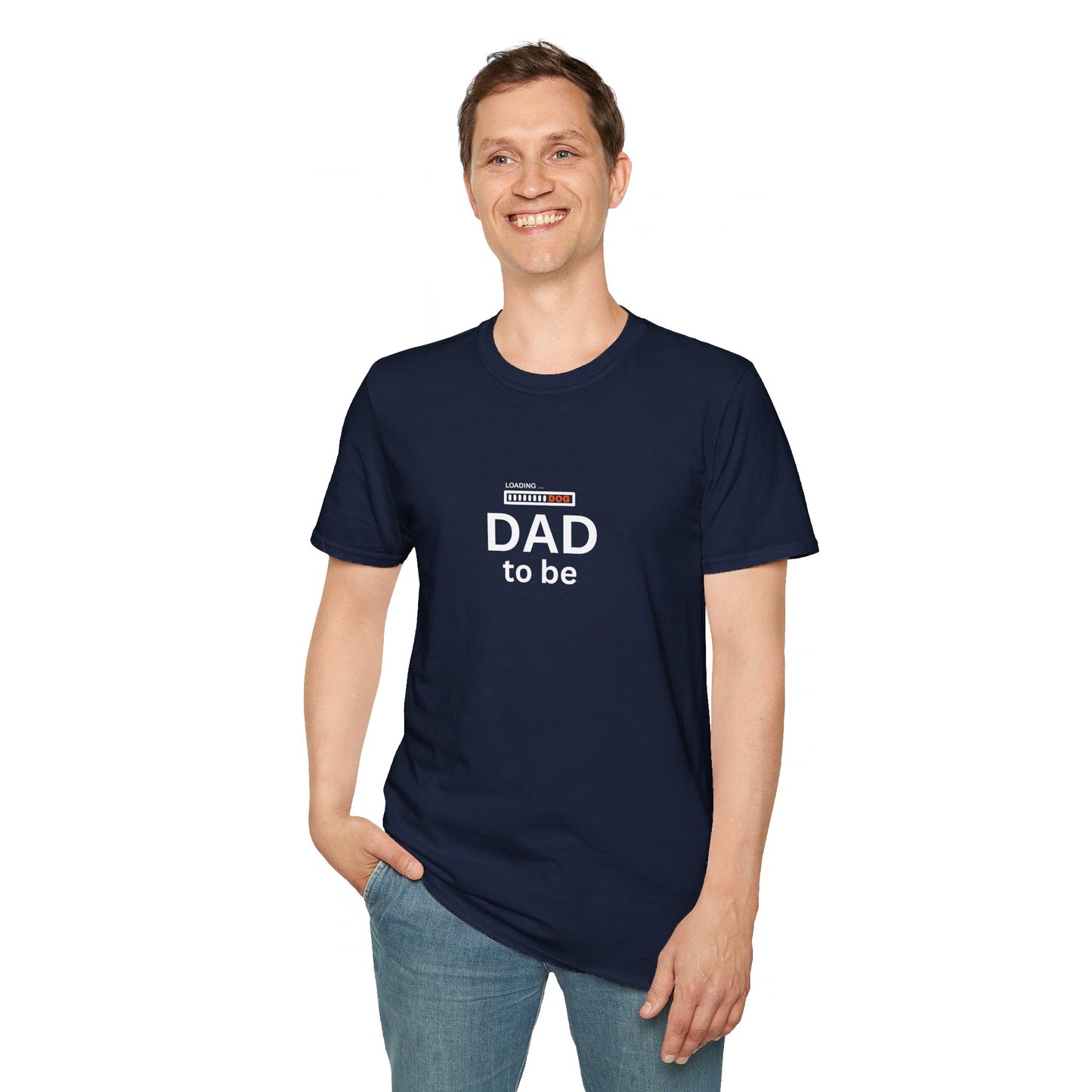 Dog Dad To Be - Unisex Softstyle T-Shirt