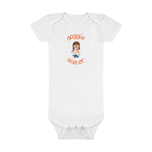 Doggie Sister - Onesie® Organic Baby Bodysuit
