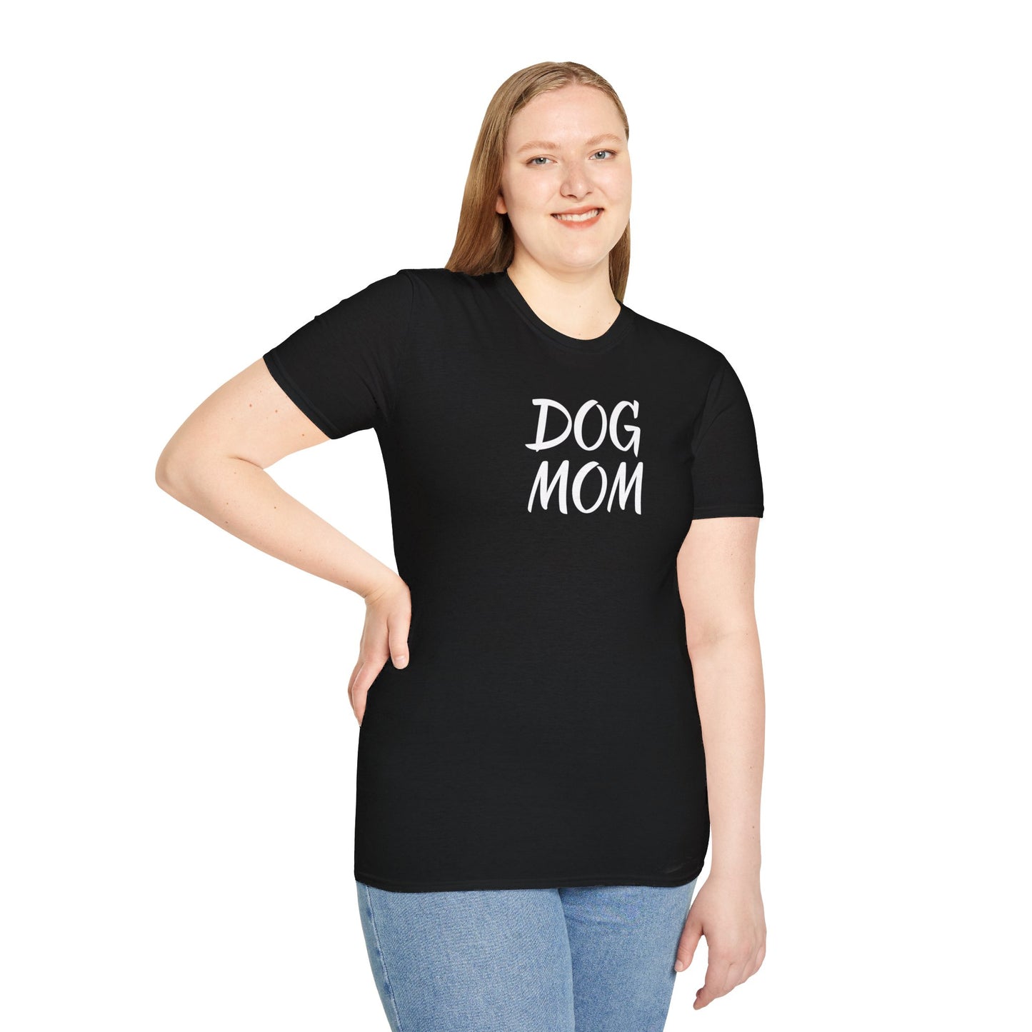 Dog Mom - Unisex Softstyle T-Shirt