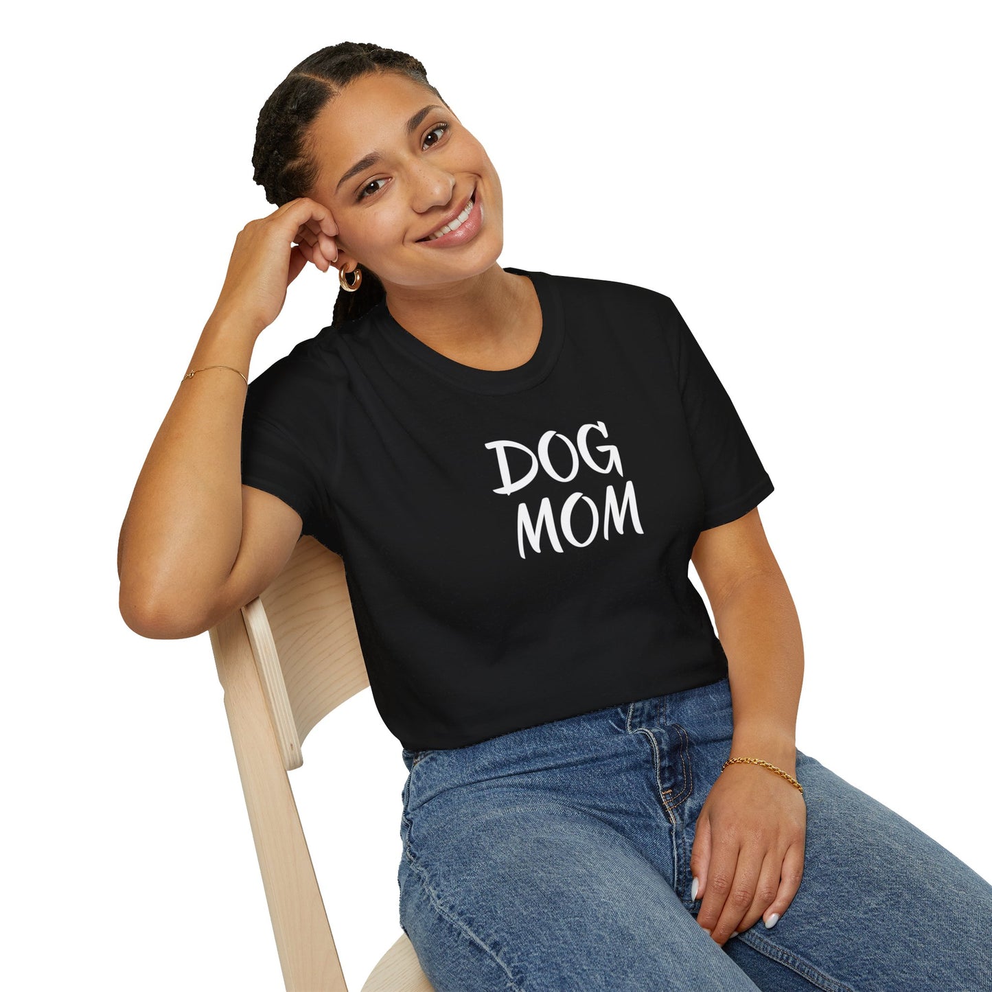 Dog Mom - Unisex Softstyle T-Shirt
